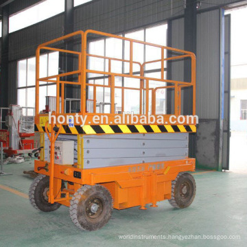 Self Driven Hydraulic Scissor Mobile Lifts one man lift
Self Driven Hydraulic Scissor Mobile Lifts one man lift